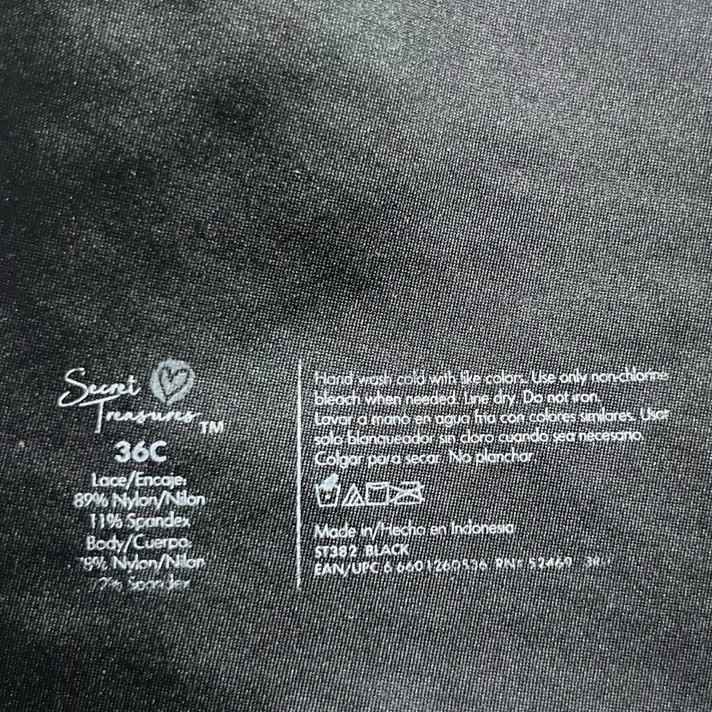 Secret treasures black lace bra size‎ 36C - Picture 4 of 4